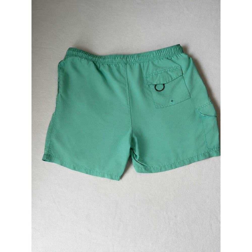 Tommy Bahama Men's XL Turquoise Swim Trunks Cargo Board Shorts Drawstring - Picture 2 of 9